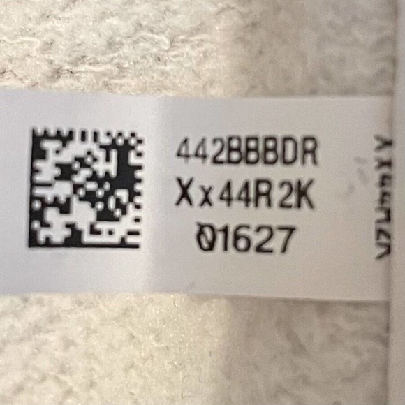 American Eagle Camo Cropped Sweatshirt Raglan Sleeve Gray White Large Lo… - Picture 10 of 10